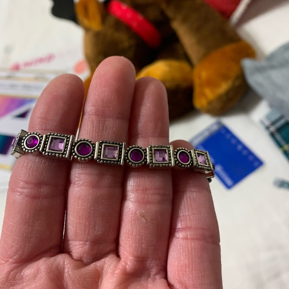 Amethyst bracelet